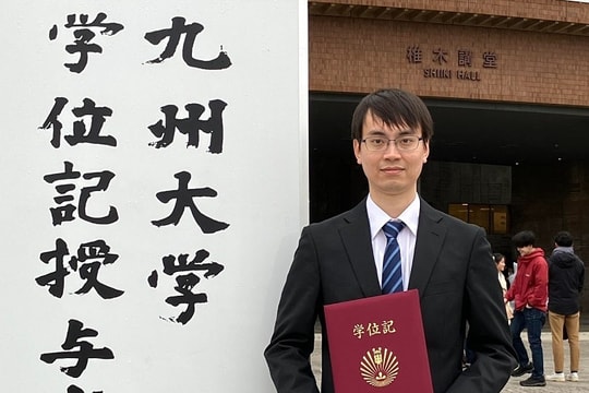 ​Chàng trai hai lần giành học bổng Chính phủ Nhật Bản
