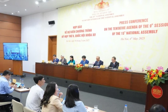 Kỳ họp thứ 9 sẽ xem xét, thông qua nghị quyết sáp nhập đơn vị hành chính cấp tỉnh