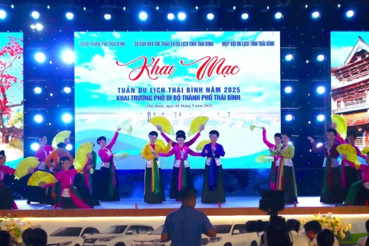 Thái Bình khai mạc Tuần du lịch 2025