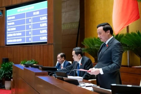 Quốc hội thông qua Nghị quyết về sửa đổi, bổ sung Hiến pháp 2013