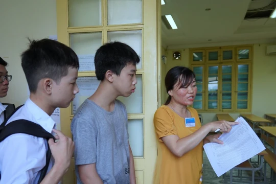 Tỷ lệ chọi trường chuyên Khoa học Tự nhiên không quá cao