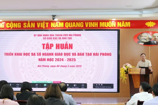 Ngành Giáo dục Hải Phòng tập huấn triển khai học bạ số năm học 2024-2025