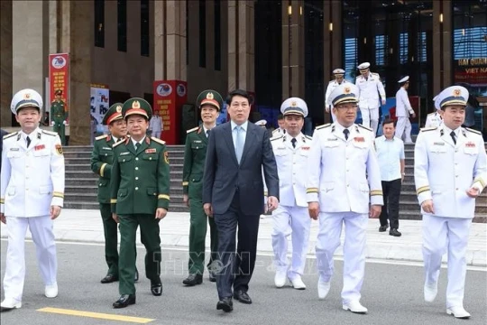 Chủ tịch nước dự Lễ kỷ niệm 70 năm Ngày thành lập Hải quân nhân dân Việt Nam