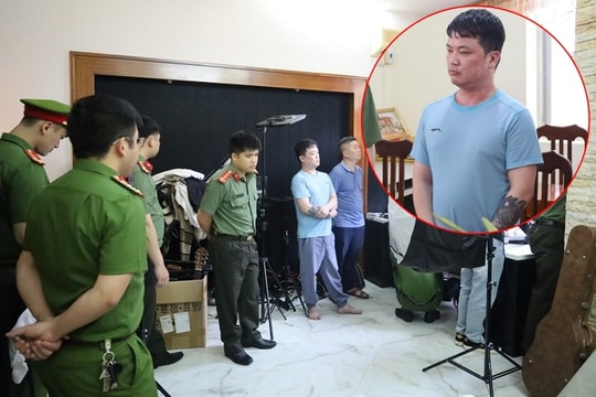 Hình ảnh khám nhà Tiktoker Lê Việt Hùng