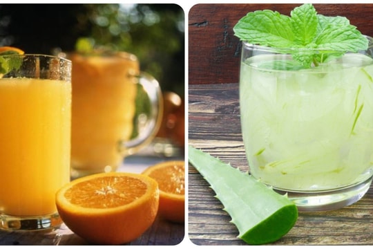 7 loại nước giải nhiệt mùa hè tốt cho sức khoẻ