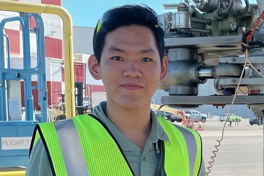Giành học bổng tiến sĩ sau kỳ thực tập ở Boeing