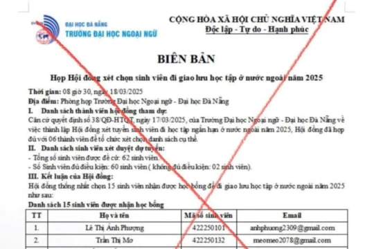 Công an Đà Nẵng cảnh báo tình trạng mạo danh trường ĐH, CĐ để lừa đảo sinh viên