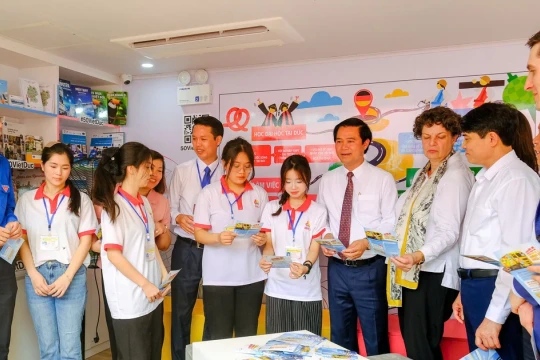 Chuyến xe hướng nghiệp Đức ghé Bắc Ninh mở thêm cánh cửa việc làm ra thế giới