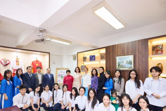 Không gian văn hóa Nga của học sinh Hà Nội
