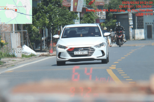 202 chủ xe vượt đèn đỏ, chạy quá tốc độ... có biển số sau nhanh chóng nộp phạt nguội theo Nghị định 168
