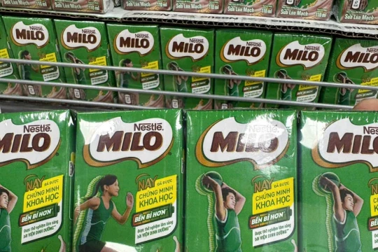 Viện Dinh Dưỡng xuất hiện trên quảng cáo sữa Nestlé Milo