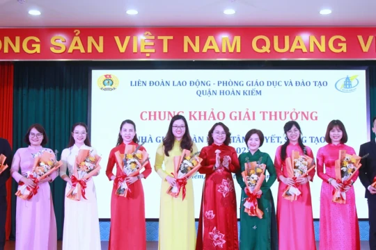 Chung khảo Giải thưởng Nhà giáo Hoàn Kiếm tâm huyết, sáng tạo năm 2025