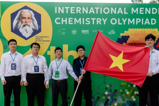 Việt Nam đạt thành tích xuất sắc tại Olympic hóa học quốc tế Mendeleev