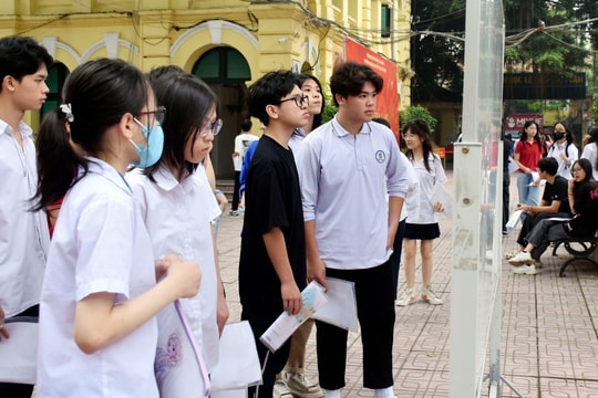 Gần 104.000 học sinh Thủ đô đăng ký dự tuyển lớp 10