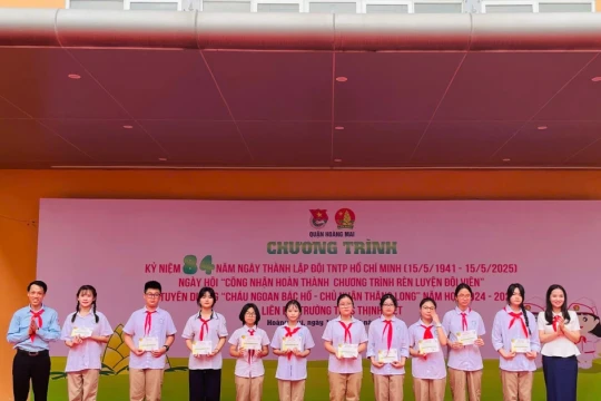 Hoạt động thiết thực kỷ niệm 84 năm ngày thành lập Đội