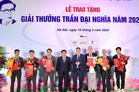Giải thưởng Trần Đại Nghĩa: Tôn vinh quá khứ, khuyến khích hiện tại và khai mở tương lai