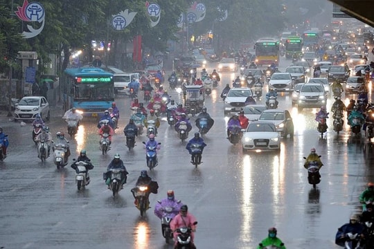 Bắc Bộ sắp có mưa vừa, mưa to, có nơi mưa rất to