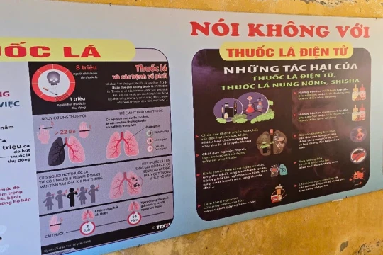 Xây dựng trường học không khói thuốc: Thầy cô nêu gương