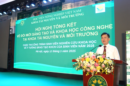 Học viện Nông nghiệp Việt Nam HỘI NGHỊ TỔNG KẾT CÔNG TÁC NGHIÊN CỨU KHOA HỌC, ĐỔI MỚI SÁNG TẠO NĂM 2025 KHOA TÀI NGUYÊN VÀ MÔI TRƯỜNG