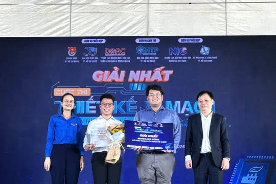 Trao giải cuộc thi 'Thiết kế vi mạch cho đô thị thông minh'