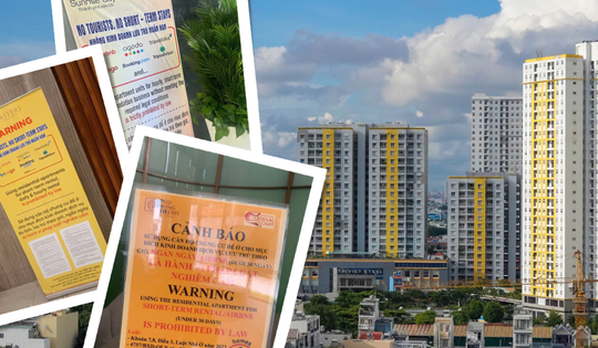 Thông tin mới về việc cấm kinh doanh cho thuê căn hộ ngắn ngày ở chung cư