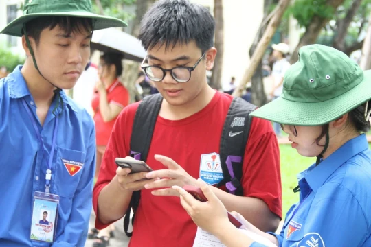 Hơn 17.000 thí sinh dự thi đánh giá năng lực của Trường ĐH Sư phạm Hà Nội