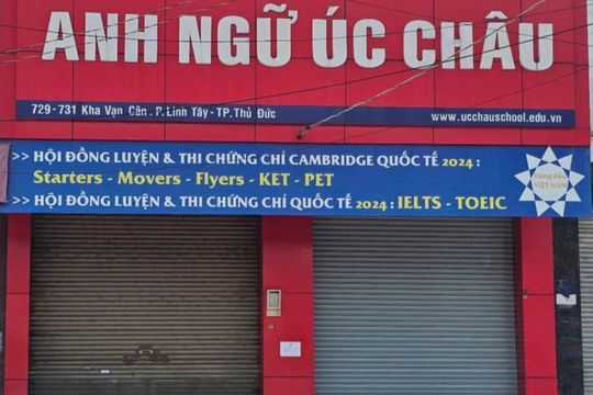 Trung tâm Anh ngữ đột ngột đóng cửa: Giám đốc, nhân viên đều "mất tích"