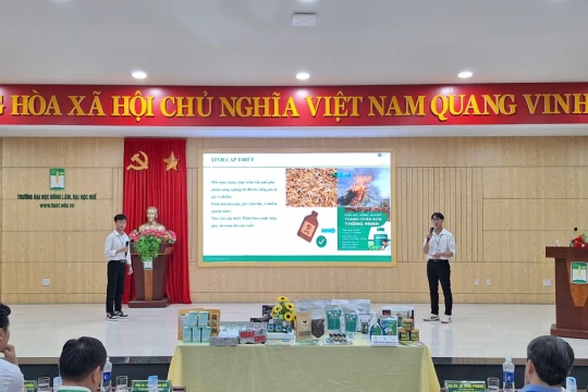 Sinh viên và học sinh TP Huế thi tài khởi nghiệp nông nghiệp