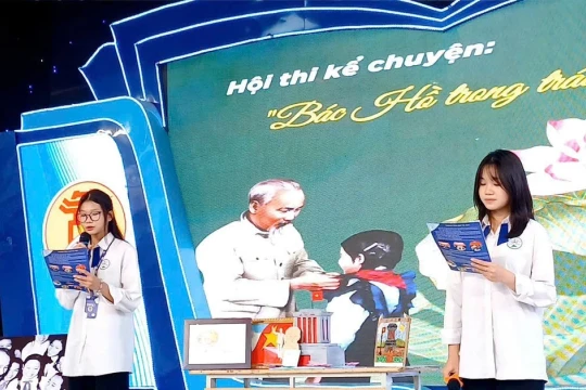 Trường học sôi động chào mừng 135 năm ngày sinh nhật Bác