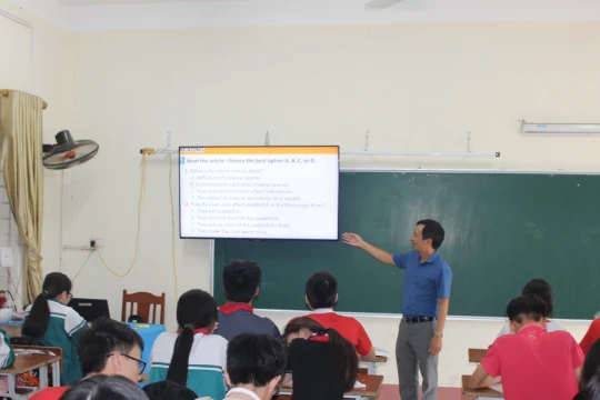 Từng bước đưa tiếng Anh trở thành ngôn ngữ thứ hai trong trường học