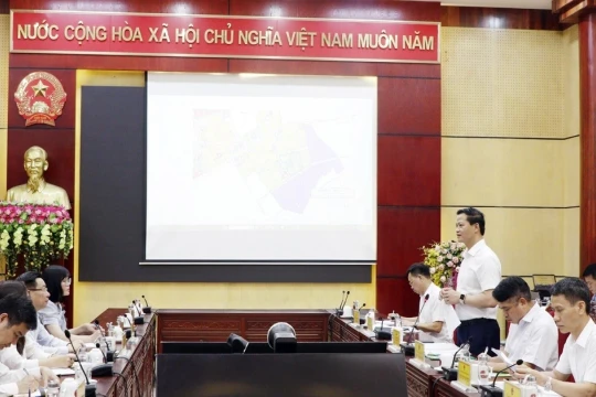 Đẩy nhanh triển khai dự án Trường Đại học TN&MT Hà Nội tại Bắc Ninh
