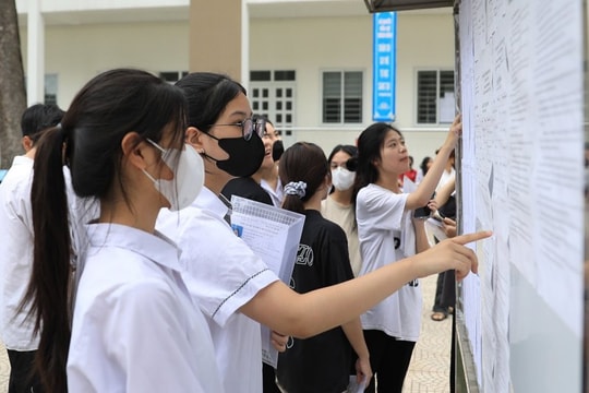 Học sinh không trúng tuyển thẳng có thể đăng ký thi đến ngày 23/5