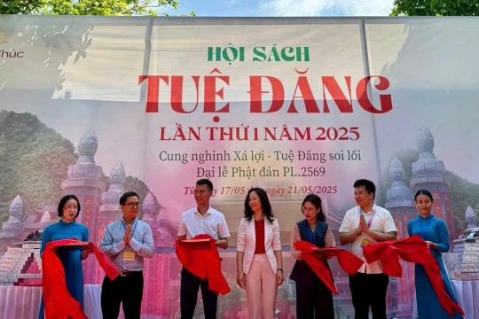 Giới thiệu 5.000 đầu sách tại Hội sách Tuệ Đăng lần thứ nhất