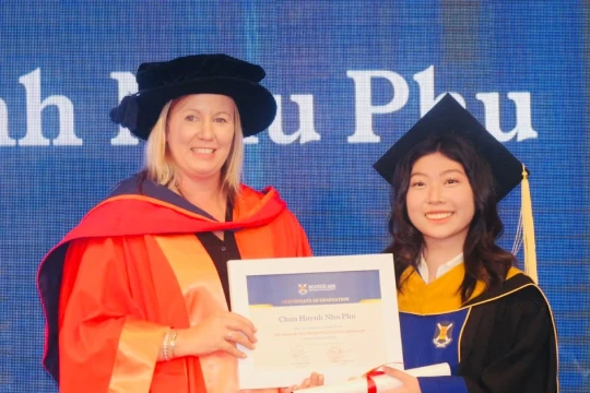 Ngôi trường có 100% HS tốt nghiệp được nhiều trường ĐH trên thế giới chào đón