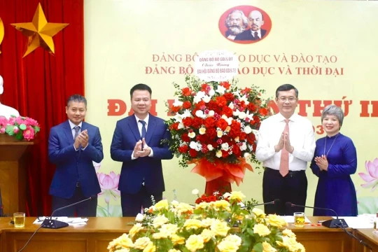 Đại hội Đảng bộ Báo Giáo dục và Thời đại thành công tốt đẹp