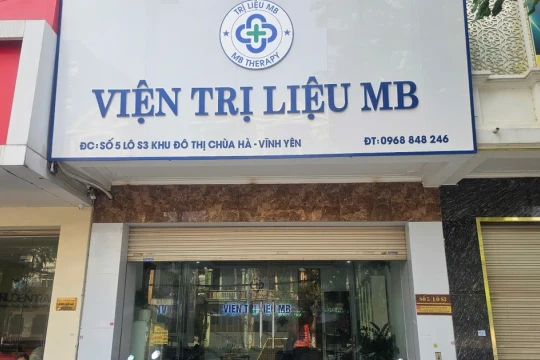 Viện trị liệu MB cơ sở Vĩnh Phúc bị đình chỉ hoạt động