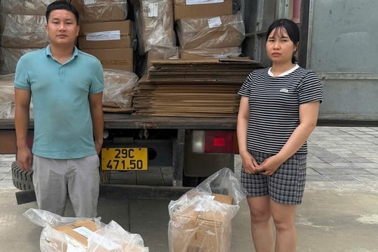 Bắt tạm giam Giám đốc Trần Văn Trường và chị gái buôn bán thuốc lá giả