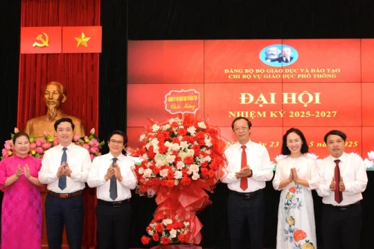 Tổ chức thành công Đại hội Chi bộ Vụ Giáo dục phổ thông nhiệm kỳ 2025-2027