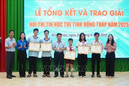 Sân chơi bổ ích cho học sinh đam mê công nghệ thông tin ở Đồng Tháp