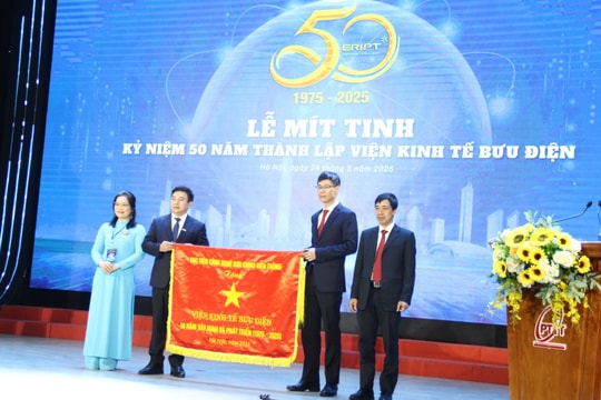 Viện Kinh tế Bưu điện (Học viện Công nghệ Bưu chính viễn thông) kỷ niệm 50 năm ngày thành lập