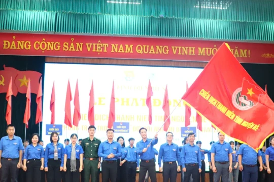 Tuổi trẻ Điện Biên ra quân Chiến dịch tình nguyện hè 2025