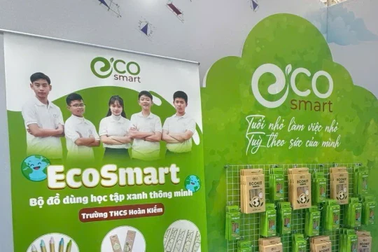 Ý tưởng khởi nghiệp của học sinh: Nghĩ khác, làm thật và sống xanh vì cộng đồng