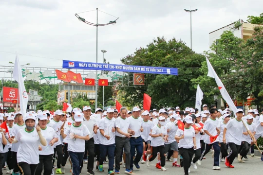 Hơn 1.100 học sinh Điện Biên tham gia Ngày Olympic Trẻ em năm 2025
