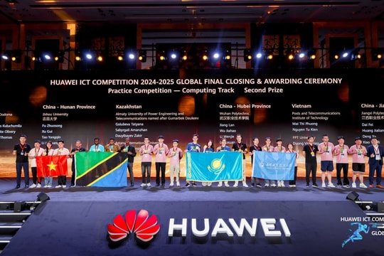 Sinh viên Việt Nam phá kỷ lục thành tích tại Huawei ICT Competition 2024 - 2025