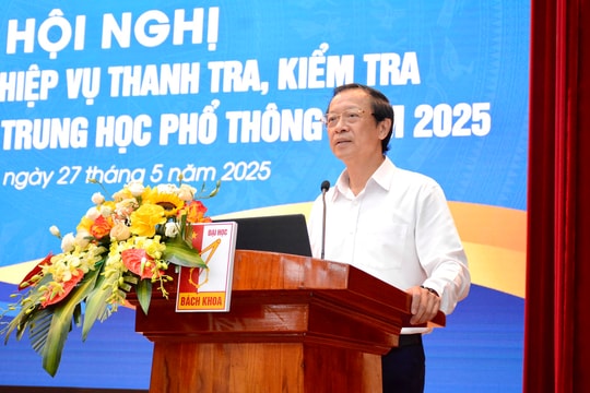 Siết chặt thanh tra, kiểm tra kỳ thi tốt nghiệp THPT 2025