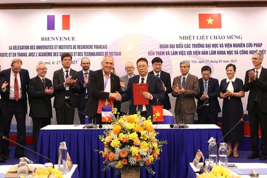 Việt Nam - Pháp mở rộng hợp tác khoa học, công nghệ và đào tạo
