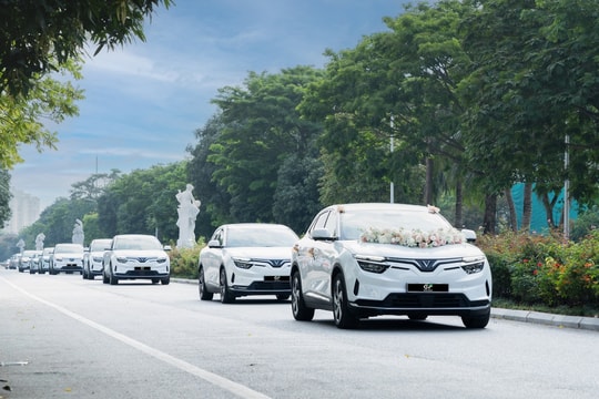 VinFast ra mắt dịch vụ cho thuê xe đón dâu