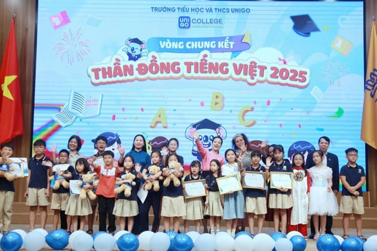 Chung kết và trao giải cuộc thi ‘Thần đồng Tiếng Việt 2025’