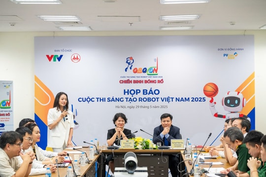62 đội tham gia thi 'Sáng tạo Robot Việt Nam 2025'