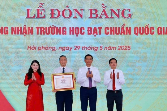 Hải Phòng có thêm một trường THPT đạt chuẩn quốc gia
